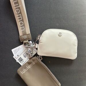Lululemon Tan Strap with Logo